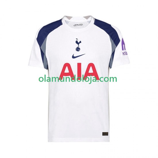 Camisola Tottenham Hotspur Homem Equipamento Primeiro 2025-2026 Manga Curta
